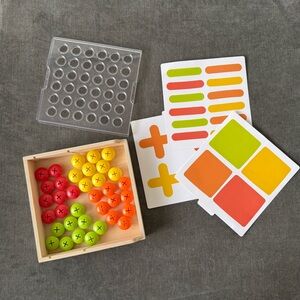 Lovevery Mosaic Button Board Toddler Montessori Wooden Learning Toy